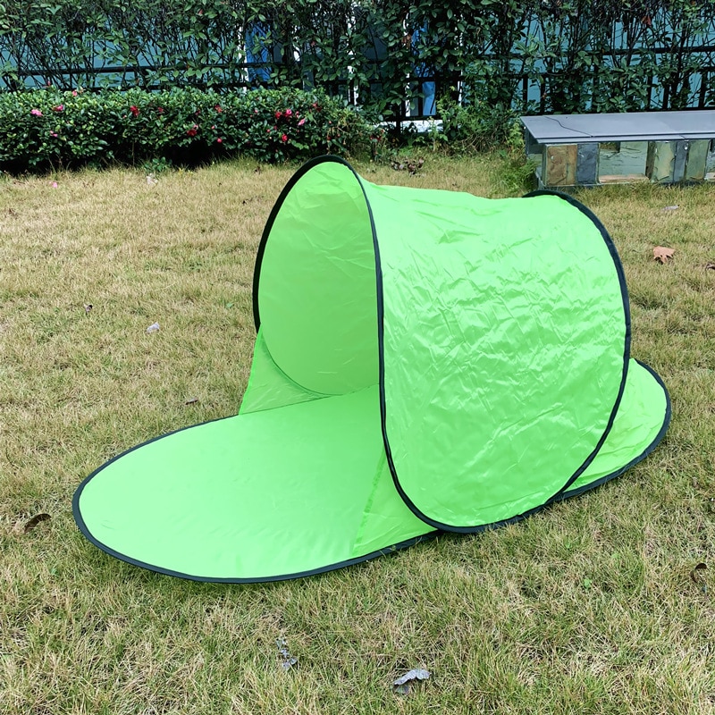 Cheap Goat Tents Beach Tent Pop up Tent Camping Automatic Portable  Summer Sea Sun Shelters Garden Outdoor   Water resistant Tent Tents 